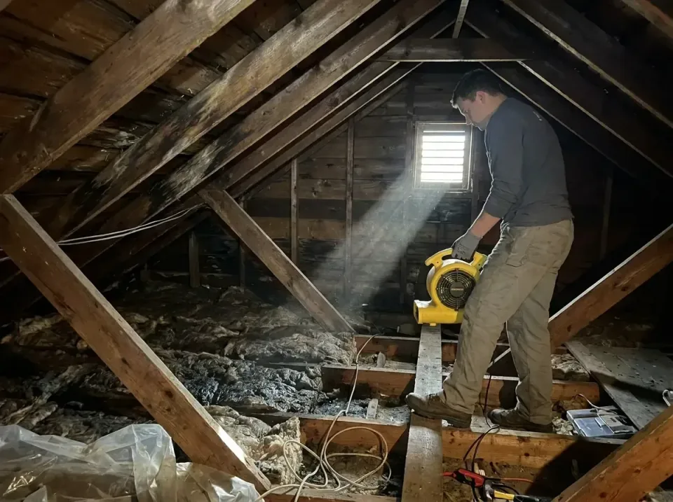 attic-water-damage-drying-proc-007 — frequently asked questions, Emergency Water Extraction & 24/7 Flood Response in New Ulm…